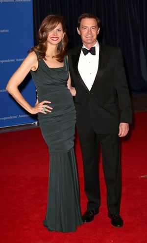 Desiree Gruber and Kyle MacLachlan  Photo