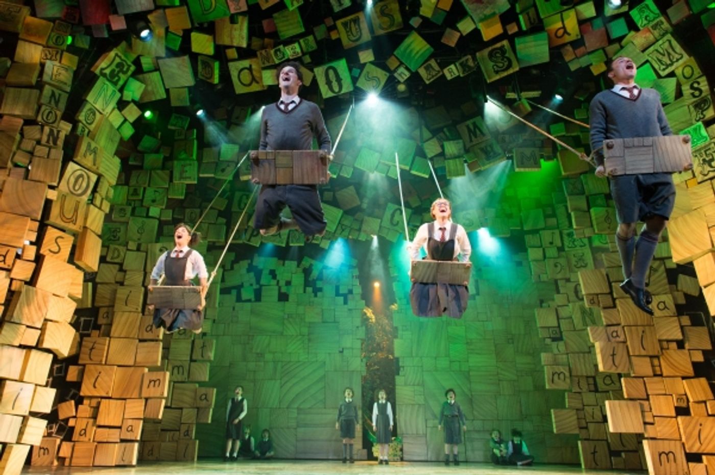 Photo Flash: Haley Flaherty, Alex Gaumond & More in West End's MATILDA  Image