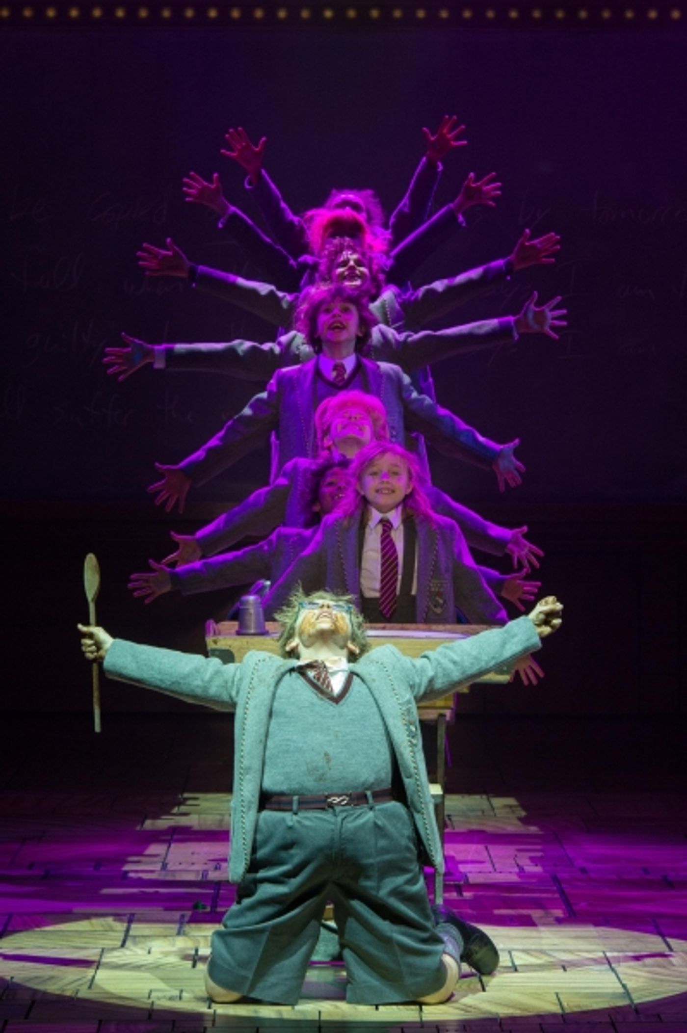 Photo Flash: Haley Flaherty, Alex Gaumond & More in West End's MATILDA  Image