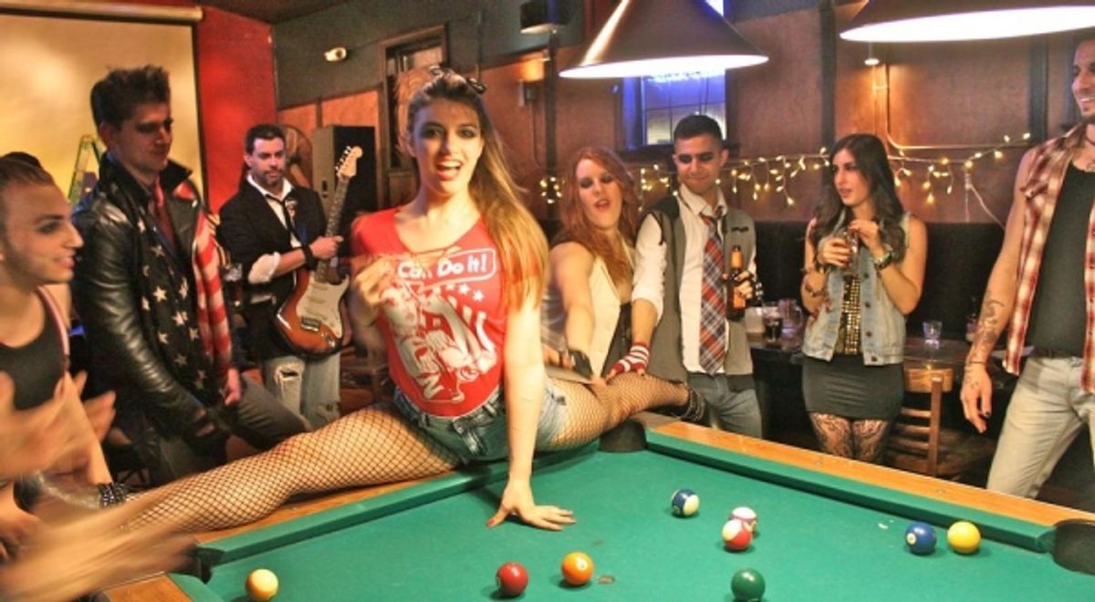 Cast of BLOODY BLOODY ANDREW JACKSON at 