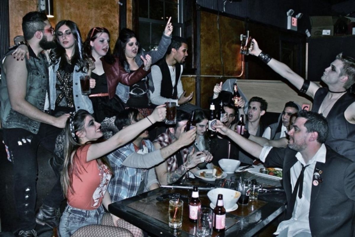 Cast of BLOODY BLOODY ANDREW JACKSON at 