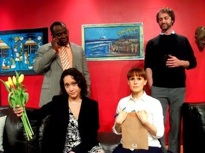 Amos Hamrick, Hannah Lum, Christine Wolfskehl, and Tom Chace Photo