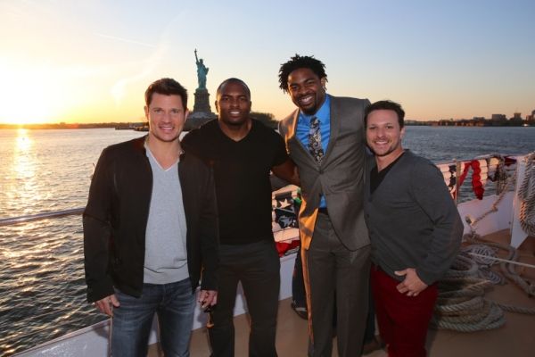 Photo Flash: Nick Lachey, Drew Lachey and More Attend Re-Dedication of Pier 15 at South Street Seaport Image