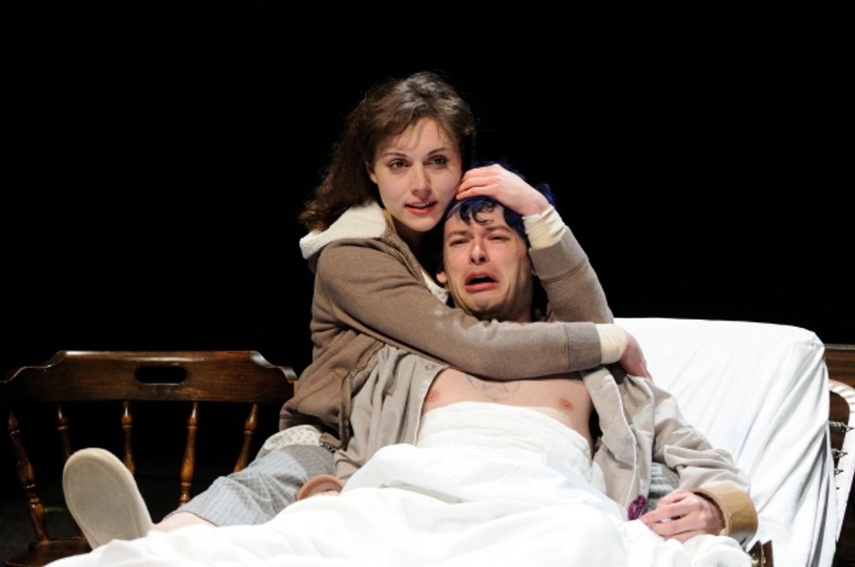 Marina Shay and Michael Jennings Mahoney at 