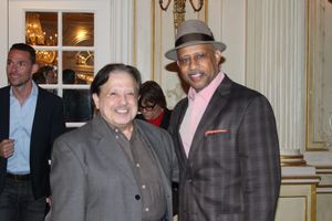 Ellis Nassour and Ruben Santiago Hudson Photo