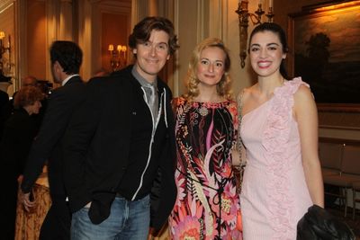 Larry O'Keefe, Nell Benjamin and Barrett Wilbert Photo