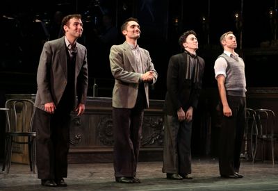 Joseph Mederios, Manuel Stark, Caleb Teicher and Joseph Simeone  Photo