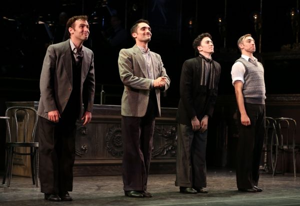 Joseph Mederios, Manuel Stark, Caleb Teicher and Joseph Simeone  Photo