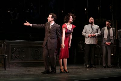 Rob McClure, Jennifer Bowles, Chris Sullivan and Ben Crawford  Photo