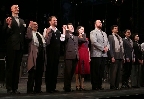 Zachary James, Stephen DeRodsa, Malcolm Gets, Rob McClure, Jennifer Bowles, Chris Sul Photo