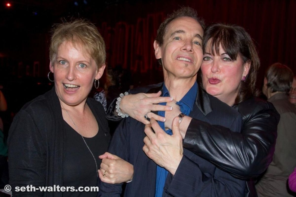 Liz Callaway, Ann Hampton Callaway and Jason Graae at 