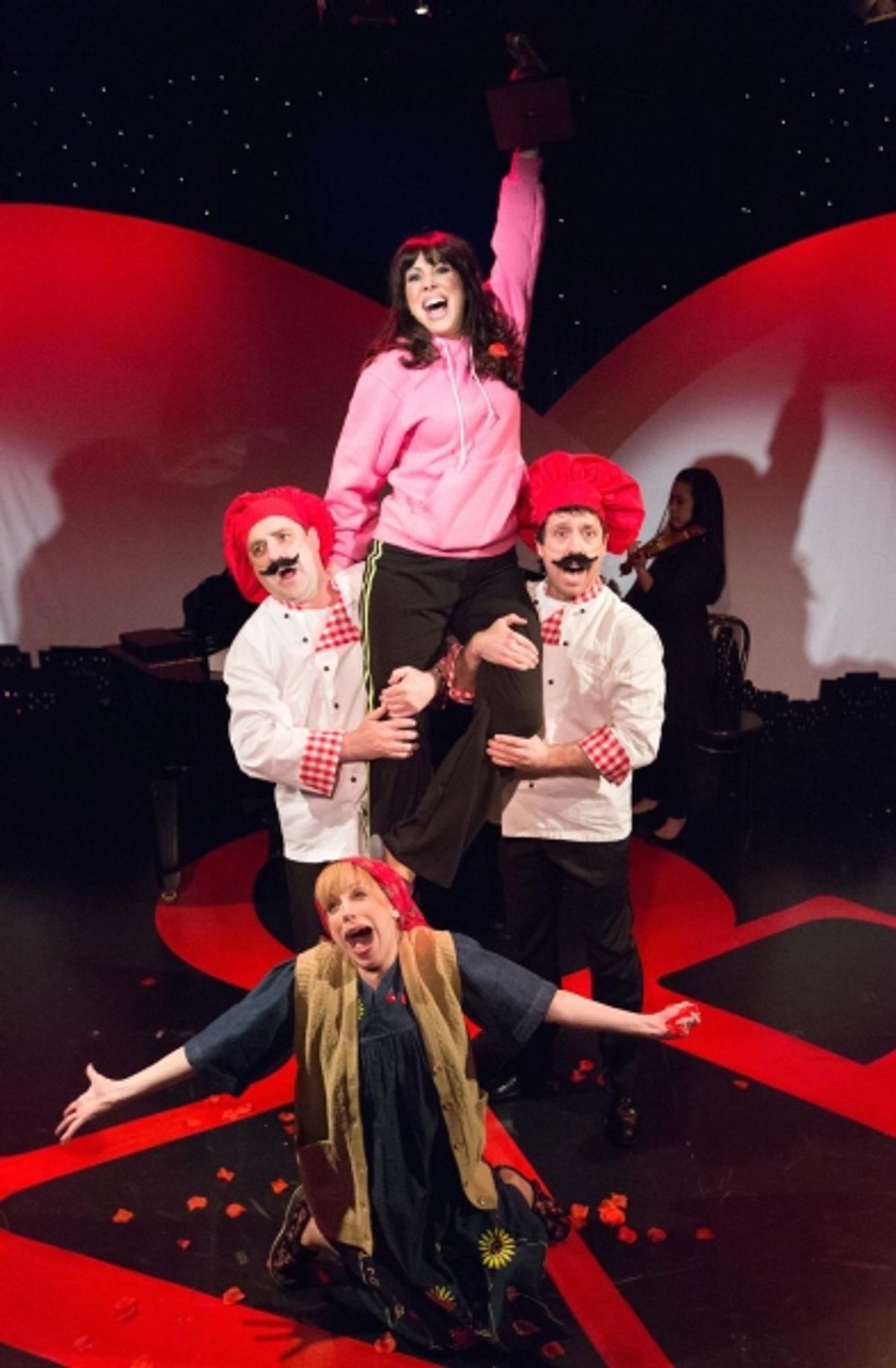 Fran Prisco, Lyn Philistine, Christopher Sutton and Ellie Mooney at 