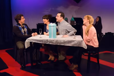 Christopher Sutton, Lyn Philistine, Fran Prisco and Ellie Mooney Photo