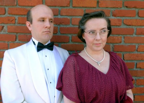 John (Dylan Bailey) with his adoring wife Gerda (Kiah Gordon). Photo