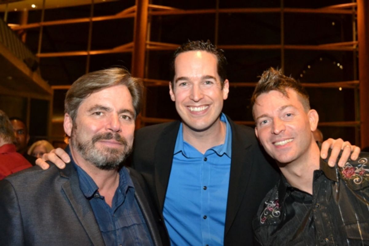 Rick Fox, Parker Esse and Levi Kreis  at 