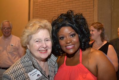  Beth Newburger Schwartz with Nova Y. Payton Photo