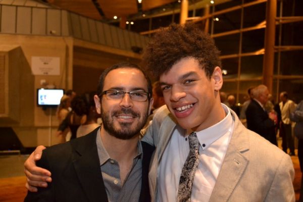 Danny Villanueva with Michael J. Mainwaring Photo