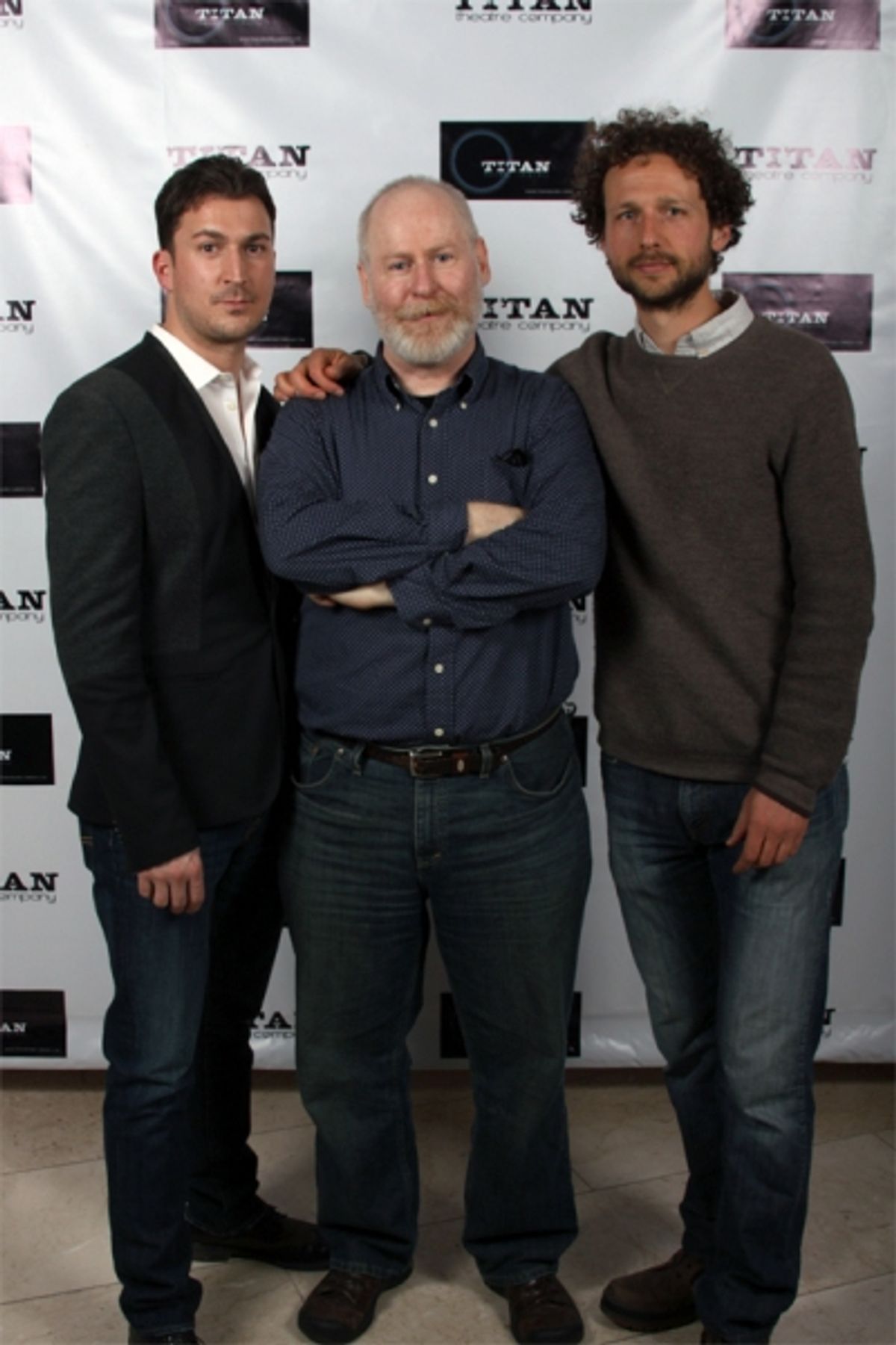 Tristan Colton (Edmund), Michael Selkirk (Gloucester) and Brendan Marshall-Rashid (Edgar) at 