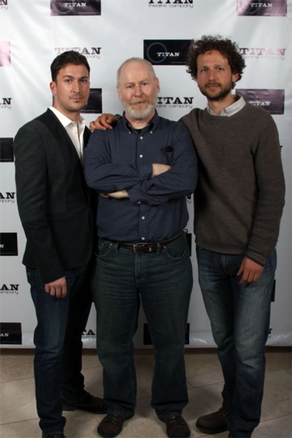 Tristan Colton (Edmund), Michael Selkirk (Gloucester) and Brendan Marshall-Rashid (Ed Photo