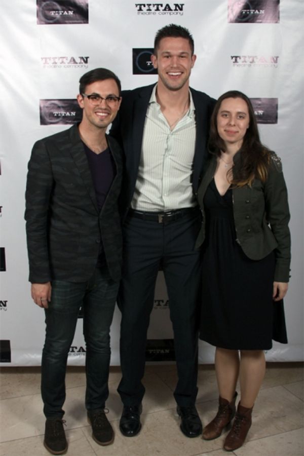 KING LEAR design team. Scott Frost (Costumes), Weston Wetzel (Lights) and Jasmine Nic Photo