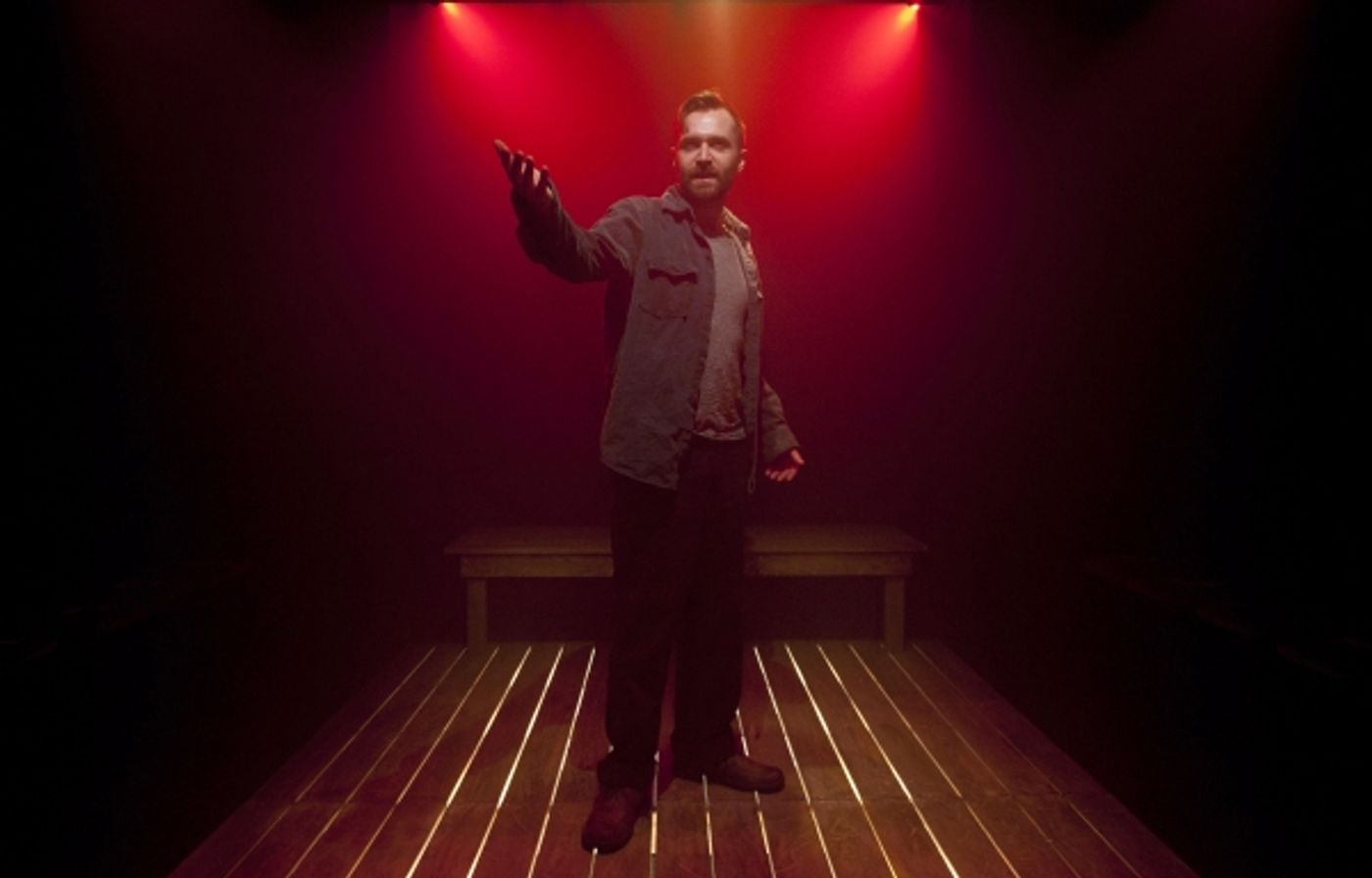 Photo Flash: First Look at Alastair Brookshaw in DE PROFUNDIS at Leicester Square  Image