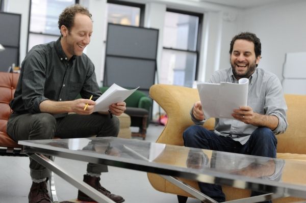 Photo Flash: In Rehearsal with CHAPTER TWO's Joey Slotnick, Anastasia Griffith and More at Bucks County Playhouse  Image