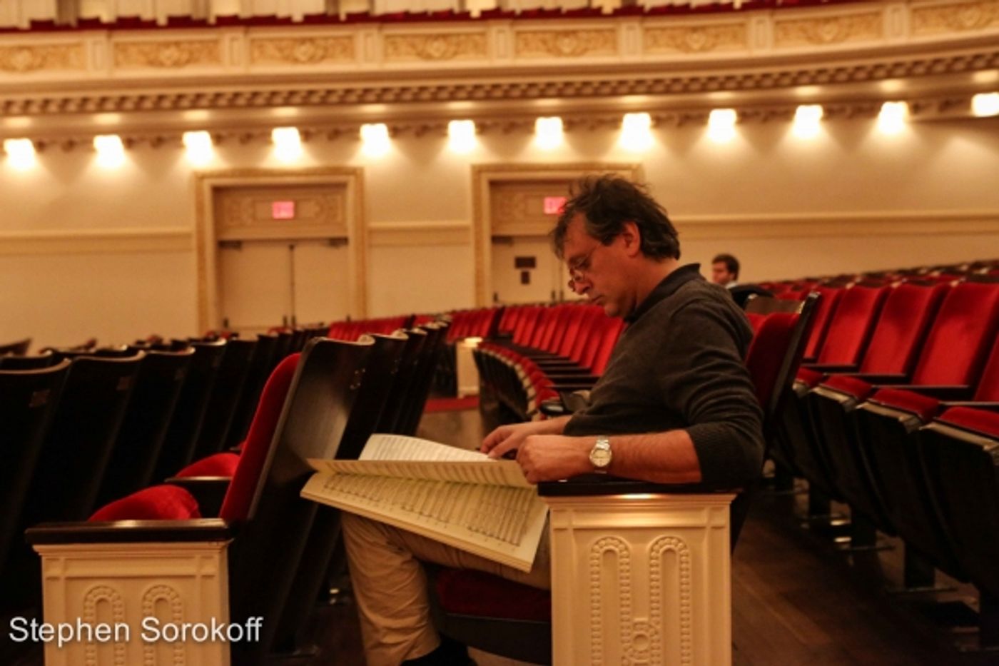 Photo Coverage: Cincinnati Symphony Orchestra and May Festival Chorus Rehearsal at Carnegie Hall Photo Coverage: Cincinnati Symphony Orchestra and May Festival Chorus Rehearsal at Carnegie Hall Image