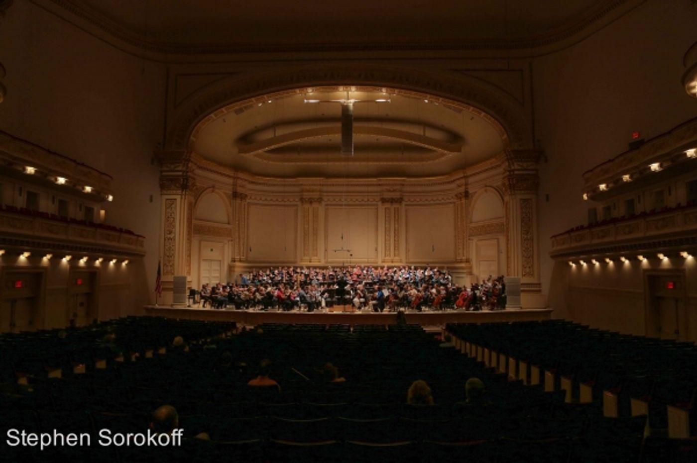 Photo Coverage: Cincinnati Symphony Orchestra and May Festival Chorus Rehearsal at Carnegie Hall Photo Coverage: Cincinnati Symphony Orchestra and May Festival Chorus Rehearsal at Carnegie Hall Image