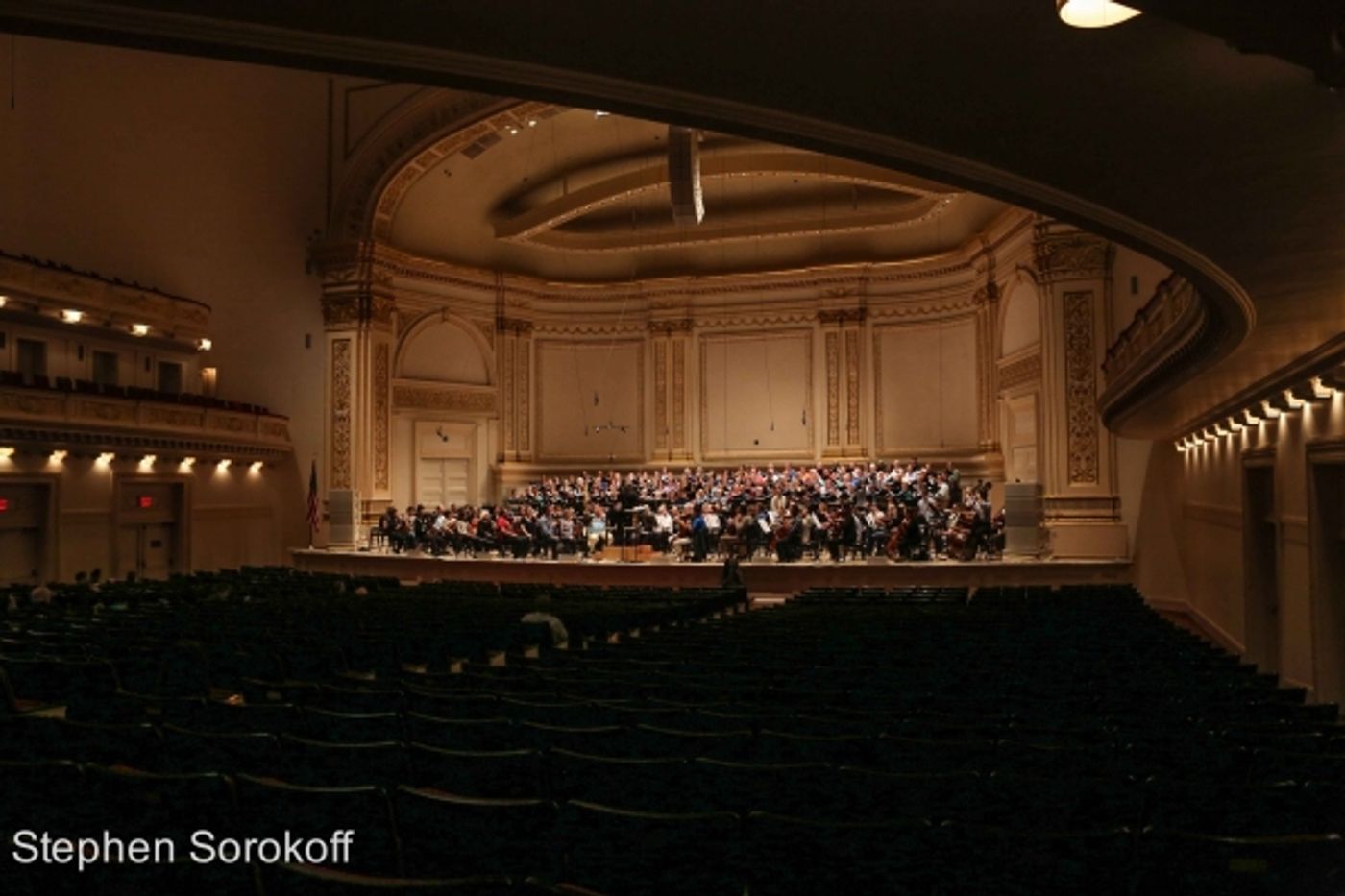 Photo Coverage: Cincinnati Symphony Orchestra and May Festival Chorus Rehearsal at Carnegie Hall  Image