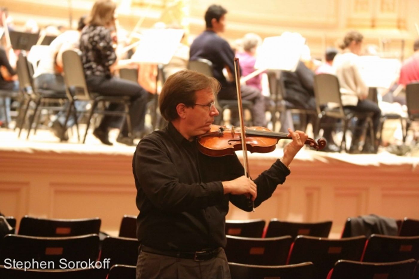 Photo Coverage: Cincinnati Symphony Orchestra and May Festival Chorus Rehearsal at Carnegie Hall Photo Coverage: Cincinnati Symphony Orchestra and May Festival Chorus Rehearsal at Carnegie Hall Image