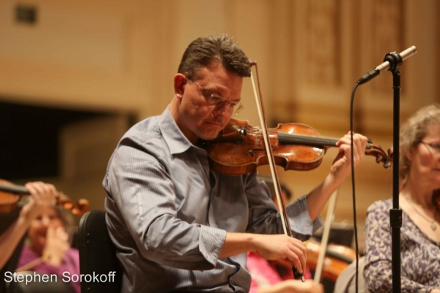 Photo Coverage: Cincinnati Symphony Orchestra and May Festival Chorus Rehearsal at Carnegie Hall Photo Coverage: Cincinnati Symphony Orchestra and May Festival Chorus Rehearsal at Carnegie Hall Image