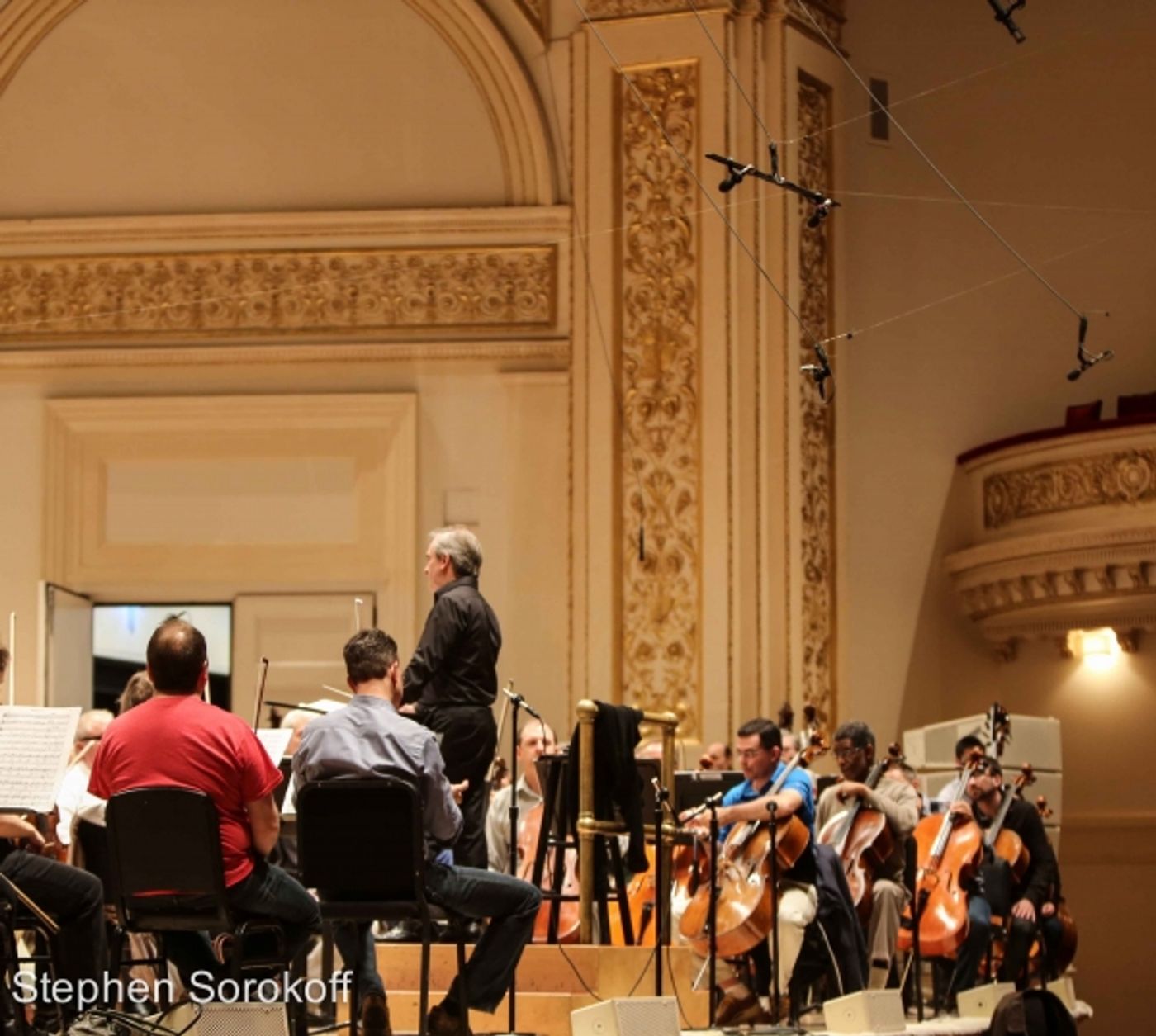 Photo Coverage: Cincinnati Symphony Orchestra and May Festival Chorus Rehearsal at Carnegie Hall Photo Coverage: Cincinnati Symphony Orchestra and May Festival Chorus Rehearsal at Carnegie Hall Image
