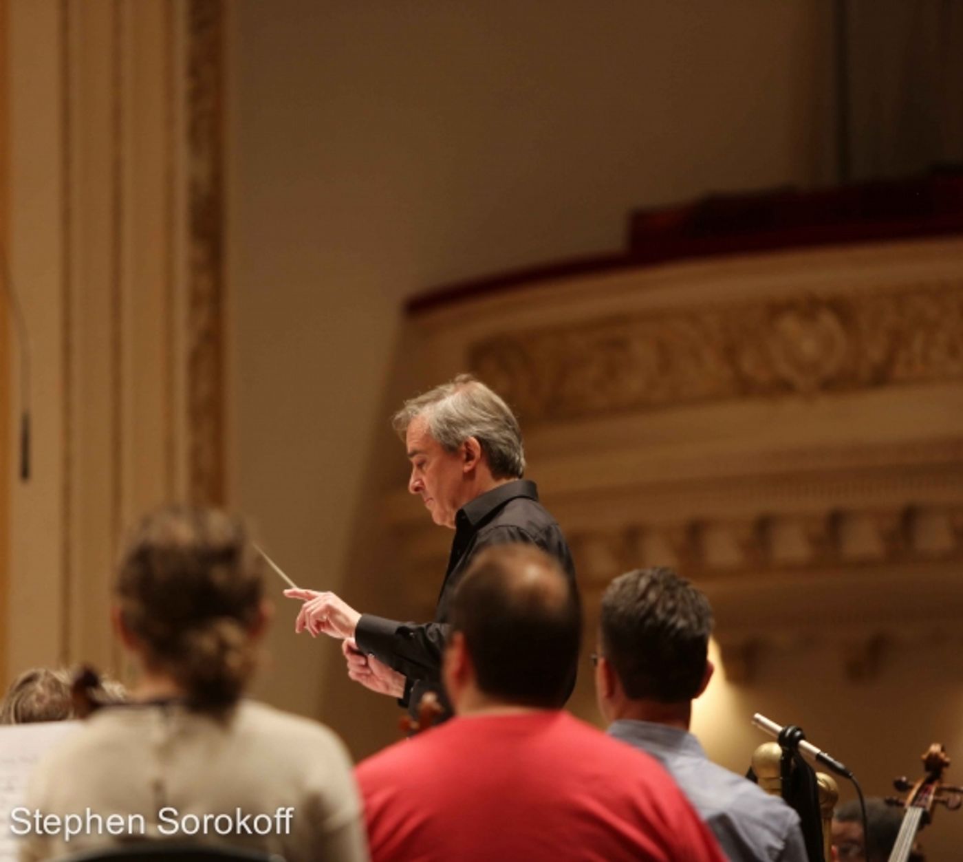 Photo Coverage: Cincinnati Symphony Orchestra and May Festival Chorus Rehearsal at Carnegie Hall Photo Coverage: Cincinnati Symphony Orchestra and May Festival Chorus Rehearsal at Carnegie Hall Image