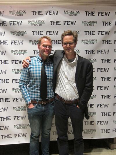 Samuel D. Hunter and director Davis McCallum Photo