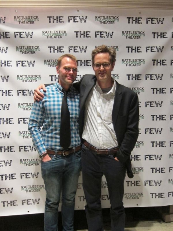 Samuel D. Hunter and director Davis McCallum Photo