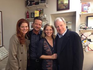 Debra Messing, Will Chase, Kelli O''Hara and Michael McKean Photo