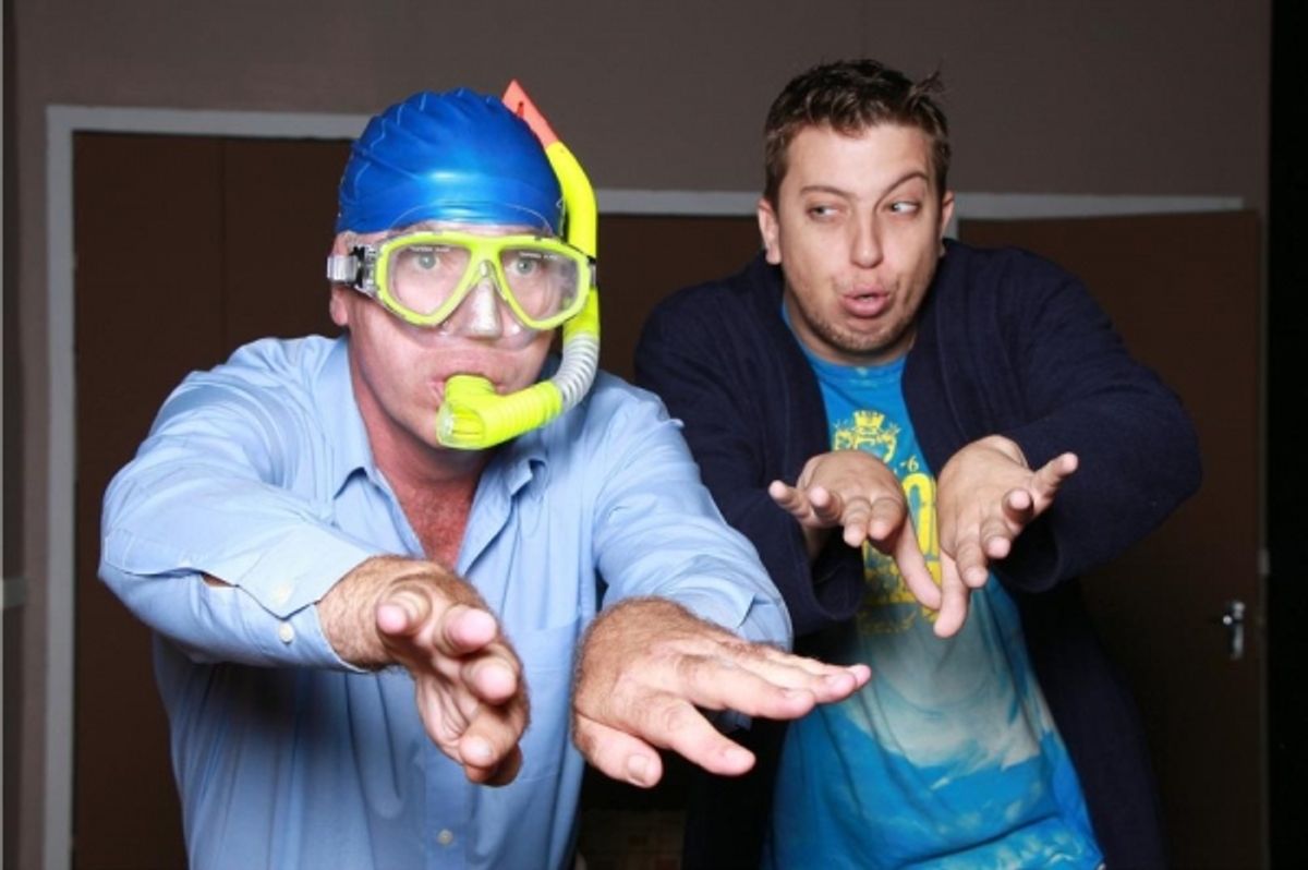 David Rees (John) and Botha Enslin (Stanley) at 