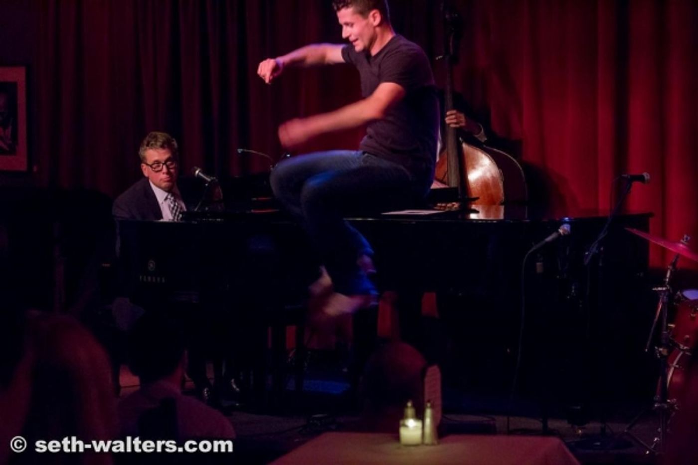 Photo Flash: Jim Caruso's CAST PARTY, Including Aaron Ramey, Michele Lee, and More!  Image