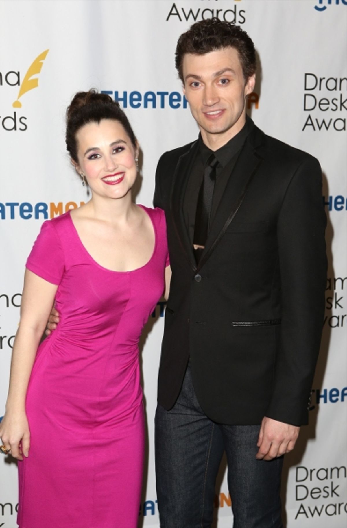 Lauren Worsham and Bryce Pinkham  at 