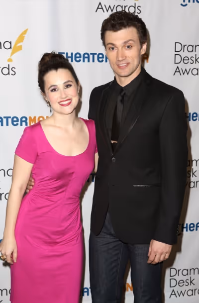 Lauren Worsham and Bryce Pinkham  Photo