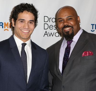 Adam Jacobs and James Monroe Iglehart  Photo