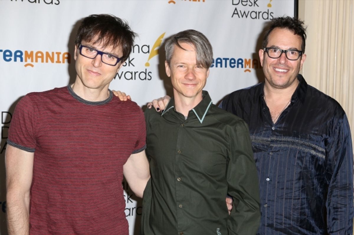 Stephen Trask,  John Cameron Mitchell and Michael Mayer  at 