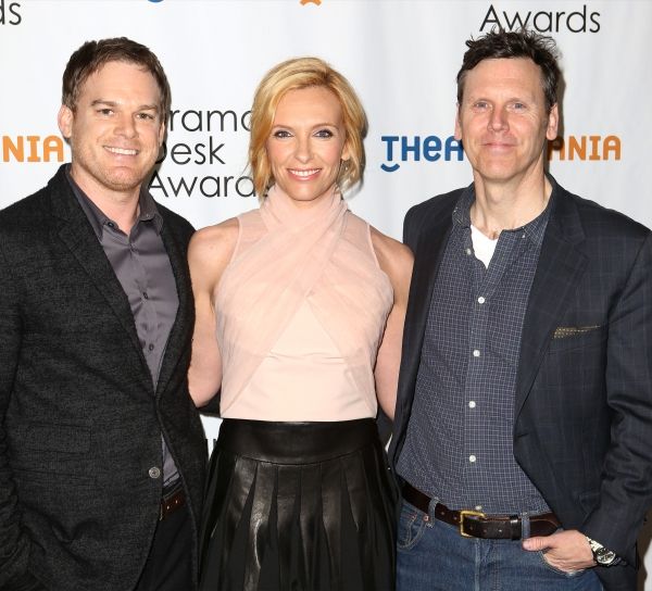 Michael C. Hall, Toni Collette and Will Eno  Photo
