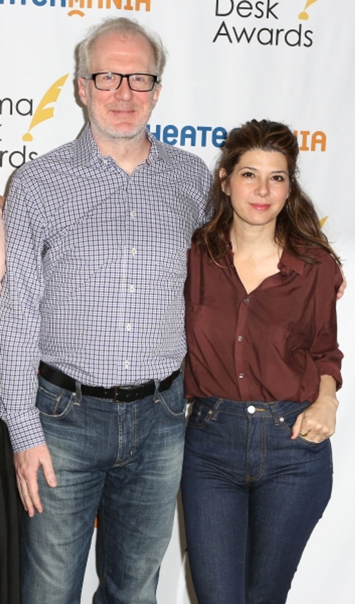 Tracy Letts and Marisa Tomei  at 
