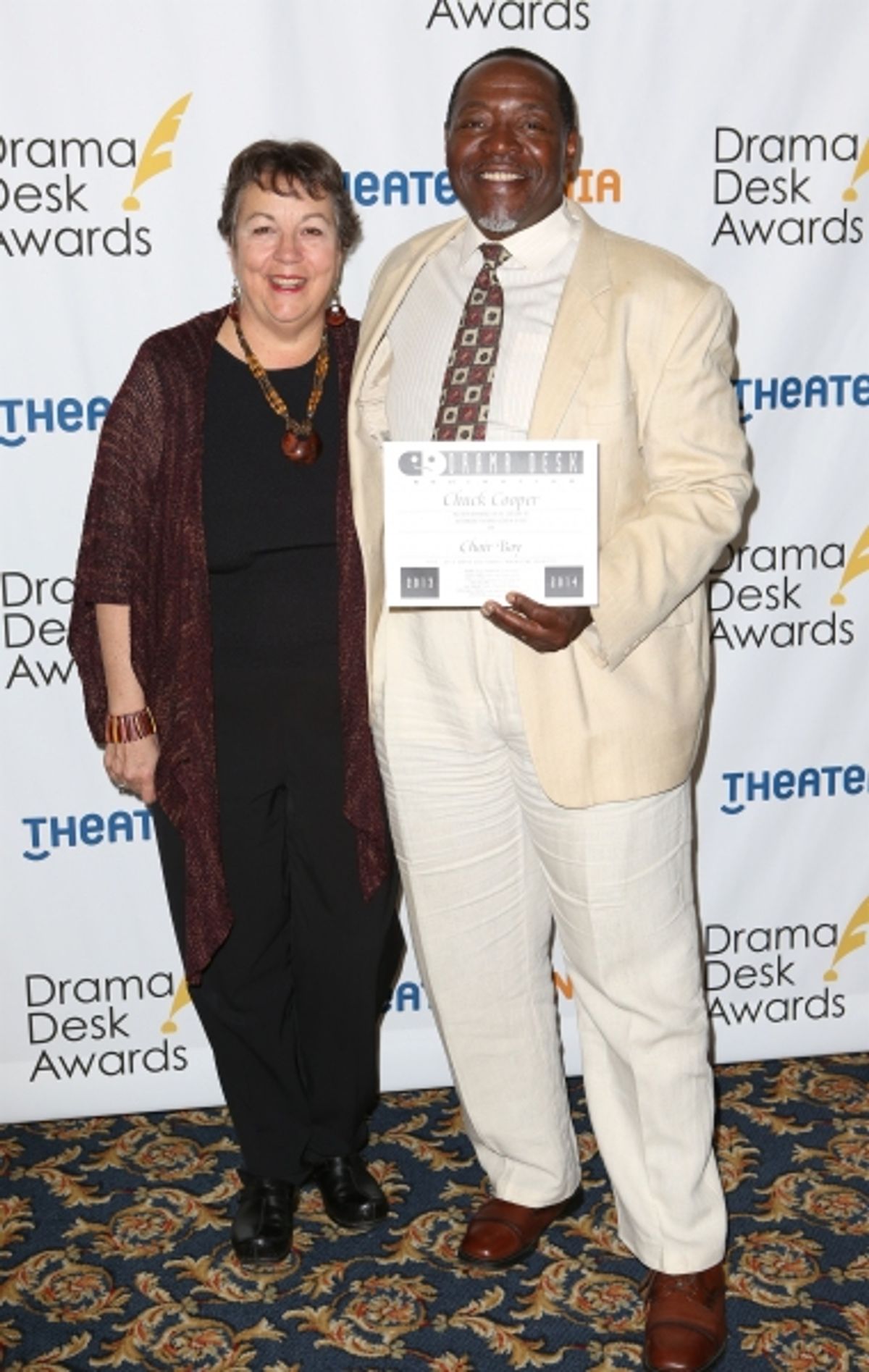 Deborah Brevoort and Chuck Cooper  at 