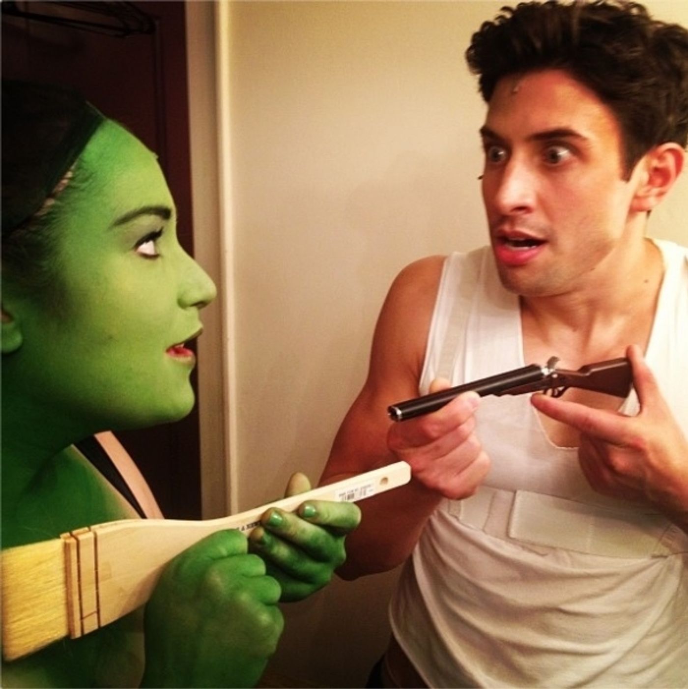 Photo Flash: Saturday Intermission Pics, 5/10- ROCKY Celebrates Mother's Day, WICKED Duels, and More!  Image