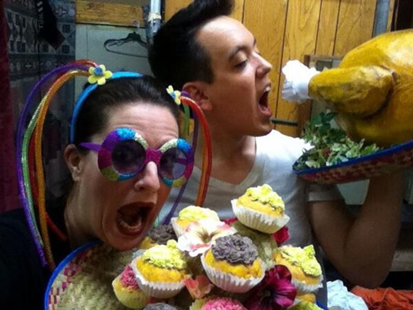 Photo Flash: Saturday Intermission Pics, 5/10- ROCKY Celebrates Mother's Day, WICKED Duels, and More!  Image