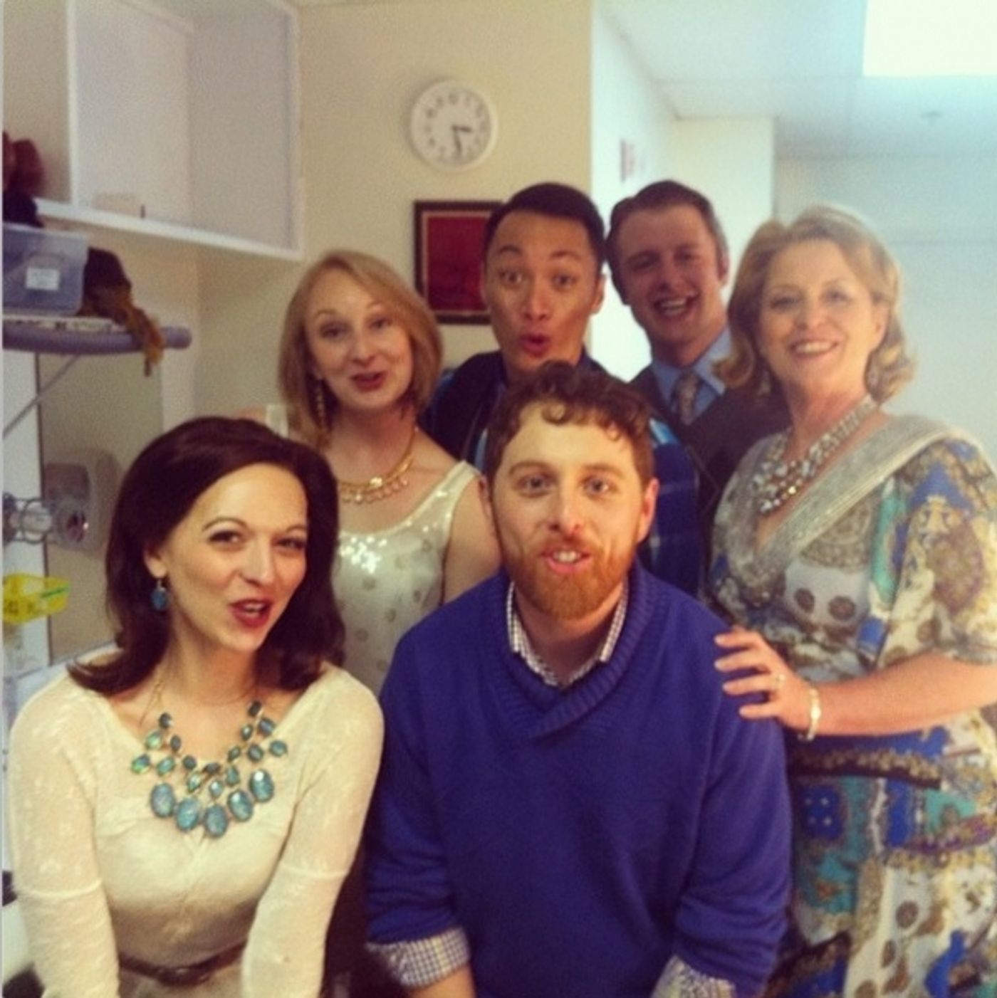 Photo Flash: Saturday Intermission Pics, 5/10- ROCKY Celebrates Mother's Day, WICKED Duels, and More!  Image