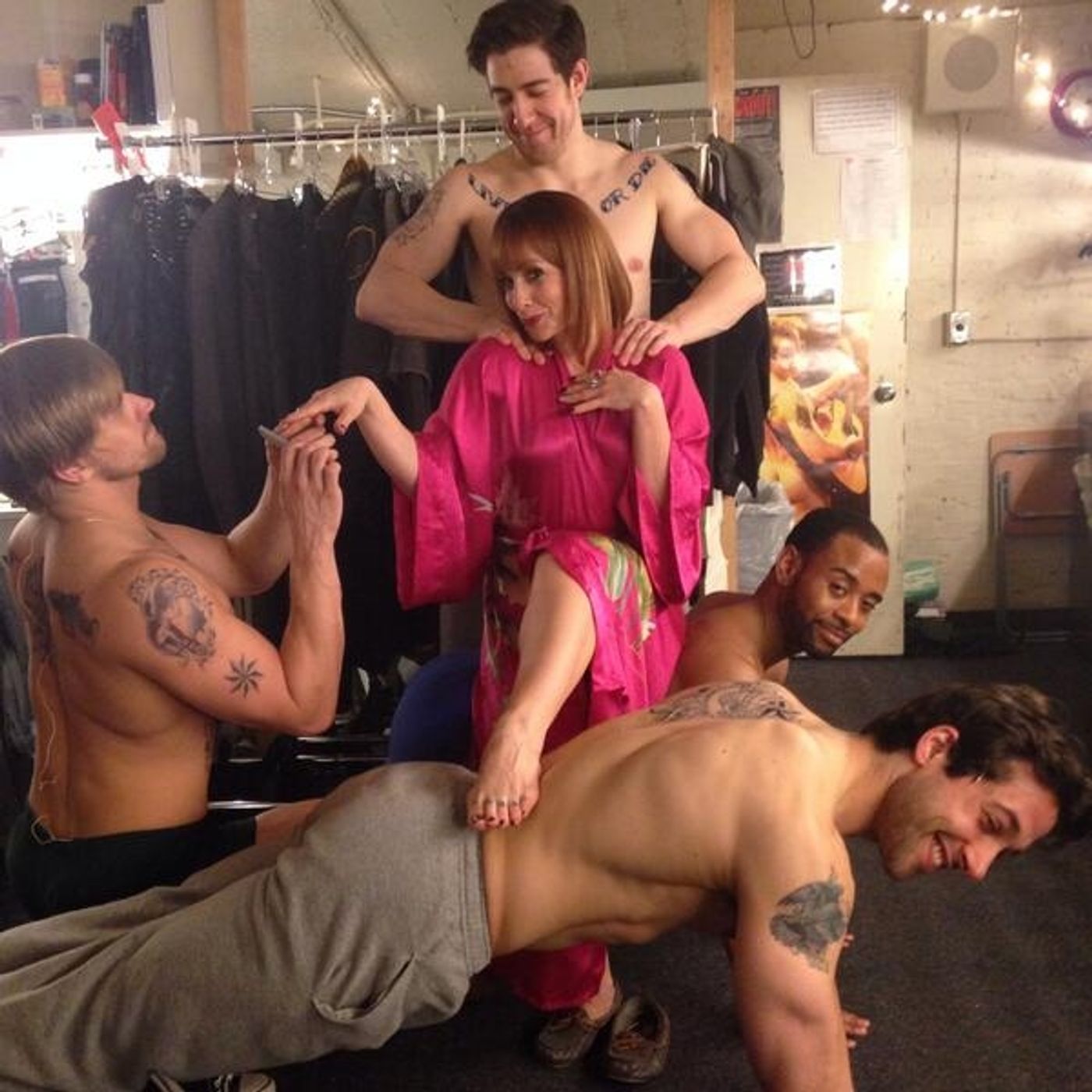 Photo Flash: Saturday Intermission Pics, 5/10- ROCKY Celebrates Mother's Day, WICKED Duels, and More!  Image