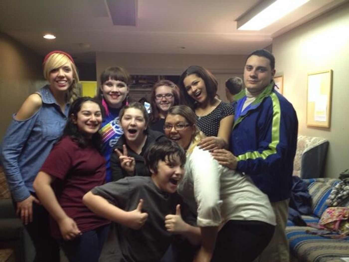 Photo Flash: Saturday Intermission Pics, 5/10, Part 2- MORMON Leaves Mark in LA, Max von Essen SIPs, and More!  Image